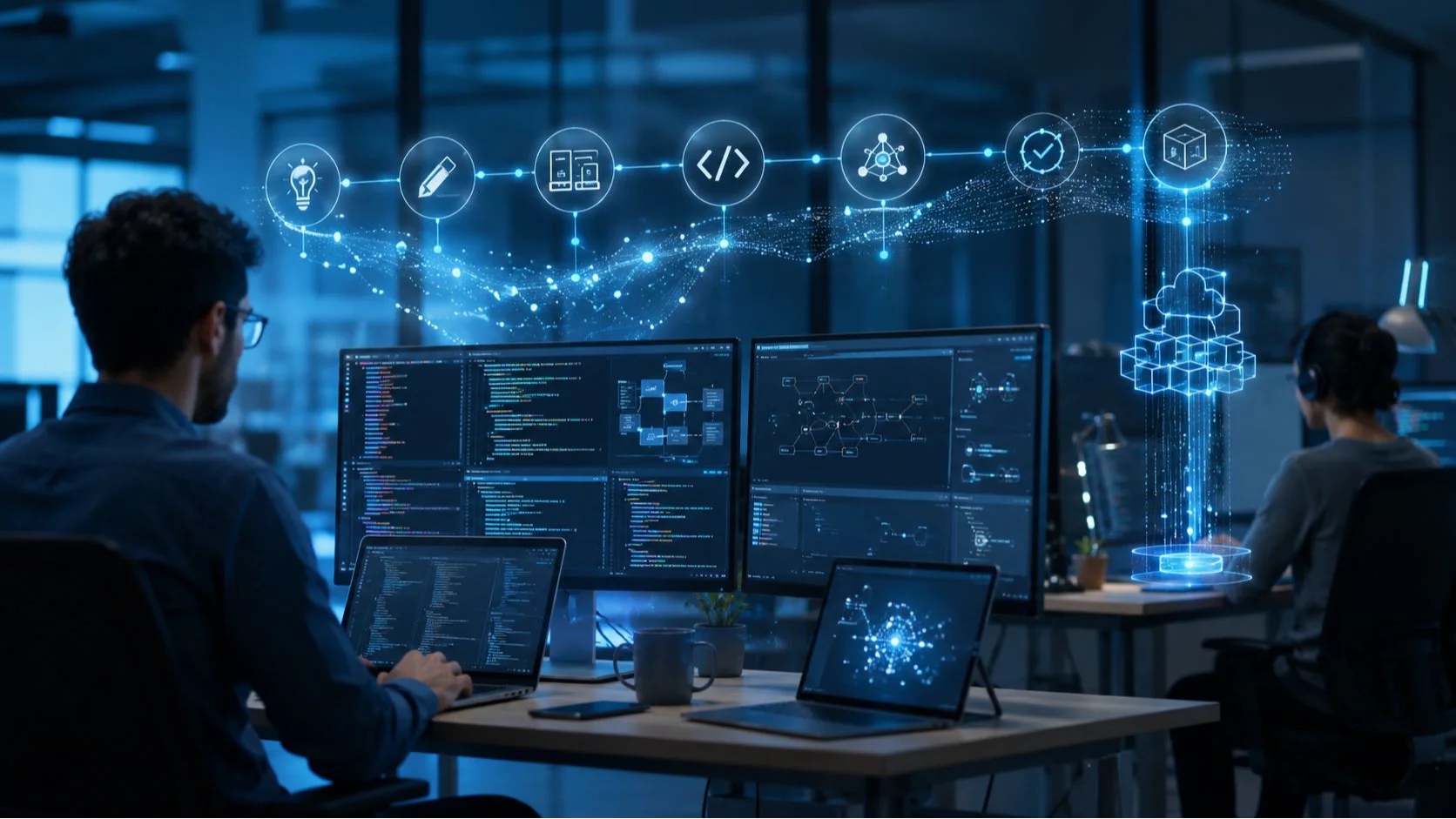 Agentic AI applications automating business workflow