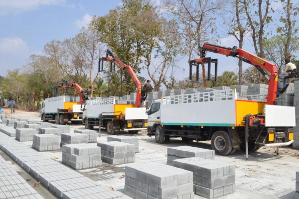 Order management system ERP for construction material company