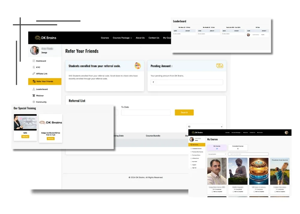 Web & Mobile App Development for EdTech Learning Portal