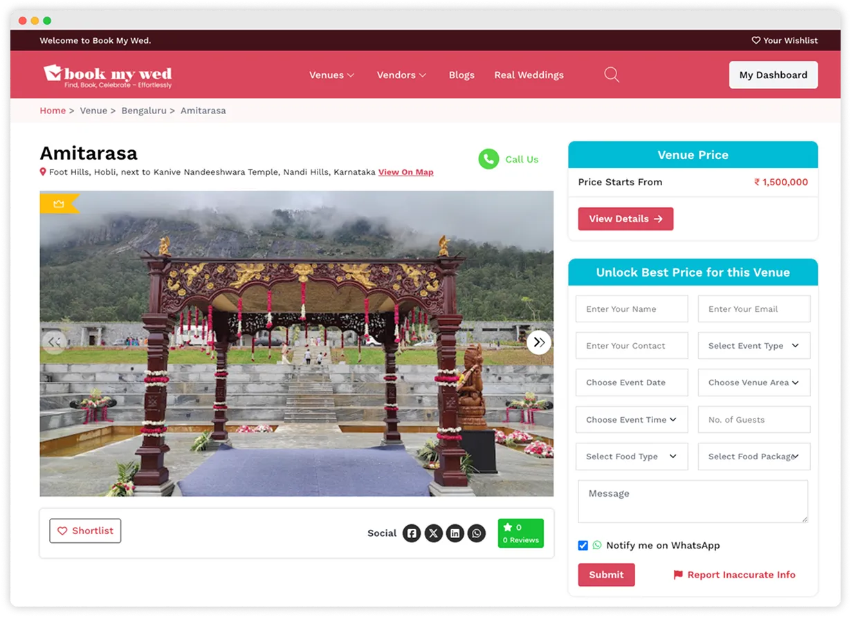 Web and Mobile App Development for Wedding Management and Planning