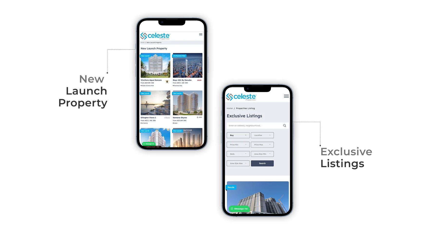 Website App Development for Real Estate Company in Dubai