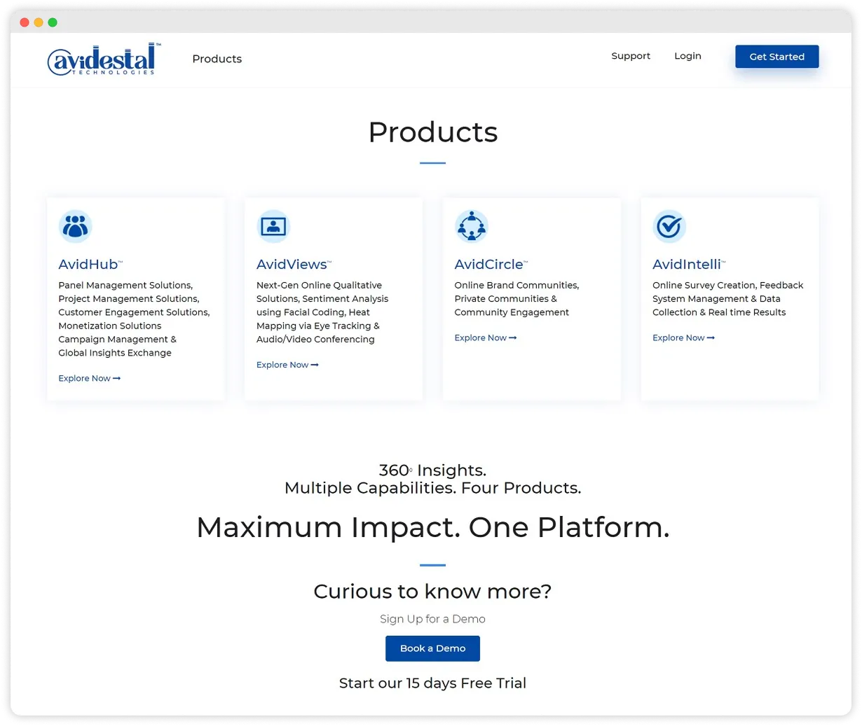 Website Design and Development for SaaS-Based Consumer Insights & Research Company