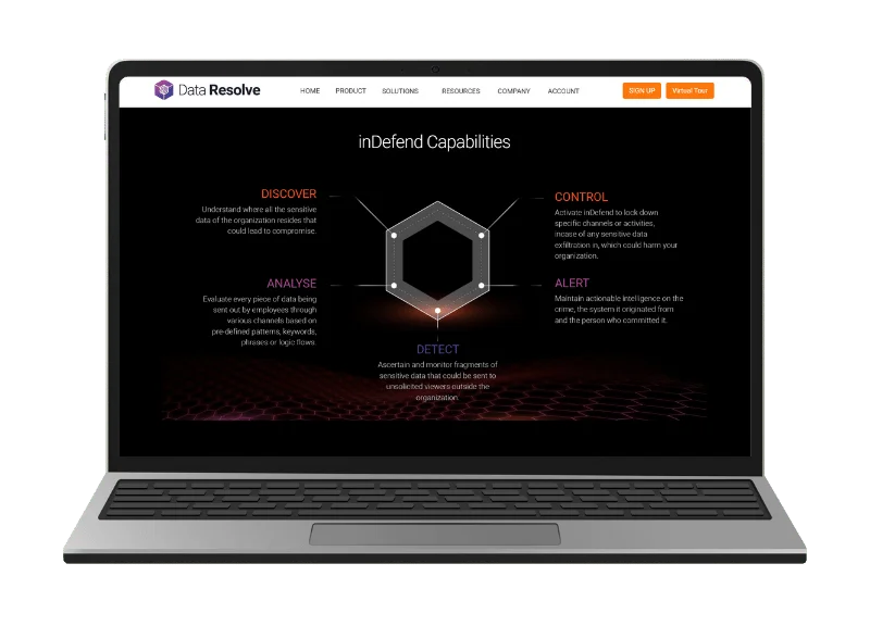 Website Design and Development for Cybersecurity & Insider Threat Management Company